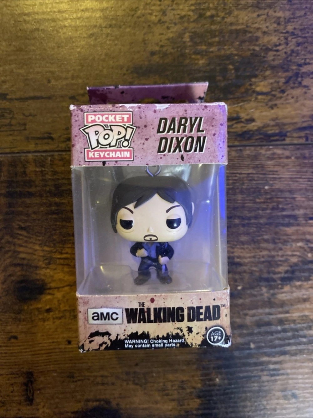NEW! Walking Dead Funko Pocket Pop Keychain Daryl Dixon